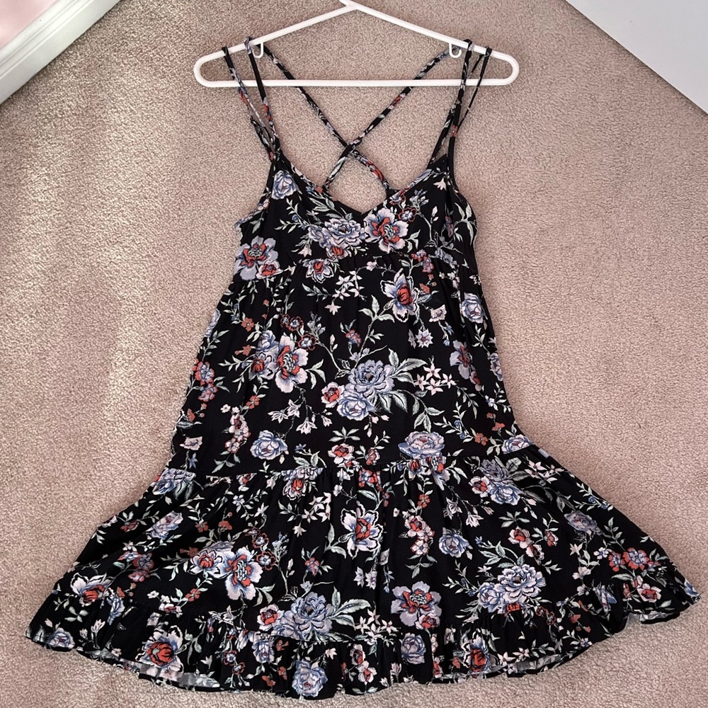 American Eagle floral dress size XXS